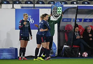 OH Leuven V Arsenal Women - KO 1st Leg 2025-26 Prints: OH Leuven v Arsenal Women FC - UEFA Women's Champions League 2025/26 KO play-offs First Leg OH Leuven v Arsenal