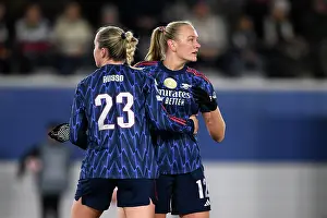 OH Leuven V Arsenal Women - KO 1st Leg 2025-26 Prints: OH Leuven v Arsenal Women FC - UEFA Women's Champions League 2025/26 KO play-offs First Leg OH Leuven v Arsenal
