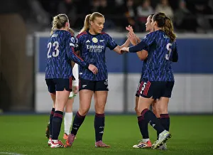 OH Leuven V Arsenal Women - KO 1st Leg 2025-26 Prints: OH Leuven v Arsenal Women FC - UEFA Women's Champions League 2025/26 KO play-offs First Leg OH Leuven v Arsenal