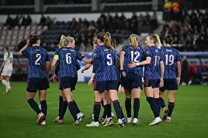 OH Leuven V Arsenal Women - KO 1st Leg 2025-26 Prints: OH Leuven v Arsenal Women FC - UEFA Women's Champions League 2025/26 KO play-offs First Leg OH Leuven v Arsenal