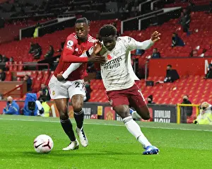 Empty Old Trafford: Saka vs Wan-Bissaka - Premier League Showdown (2020-21)