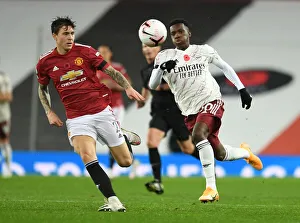 Empty Old Trafford Showdown: Nketiah vs Lindelof, Manchester United vs Arsenal, Premier League 2020-21