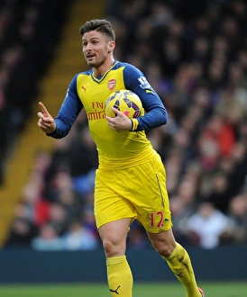 Crystal Palace V Arsenal 2014-15 Prints: Olivier Giroud in Action: Crystal Palace vs Arsenal, Premier League 2014-15