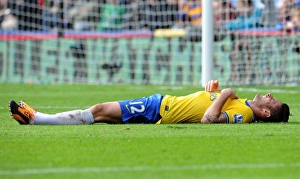 Olivier Giroud in Action: Crystal Palace vs Arsenal, Premier League 2013-14