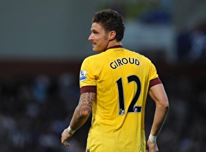Olivier Giroud in Action: West Ham United vs Arsenal, Premier League 2012-13