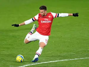 Olivier Giroud (Arsenal). Arsenal 1: 0 Swansea City. FA Cup 3rd Round replay. Emirates Stadium