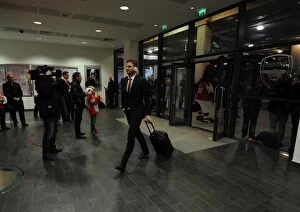 Olivier Giroud (Arsenal). Arsenal 2: 0 Everton. Barclays Premier League. Emirates Stadium, 1 / 3 / 15