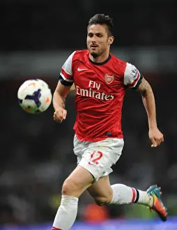 Olivier Giroud (Arsenal). Arsenal 2: 0 Newcastle United. Barclays Premier League. Emirates Stadium