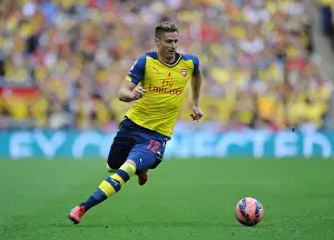 Arsenal V Aston Villa - FA Cup Final 2015 Prints: Olivier Giroud (Arsenal). Arsenal 4: 0 Aston Villa