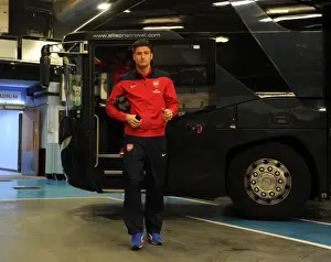 Olivier Giroud (Arsenal). Manchester City 6: 3 Arsenal. Barclays Premier League. Etihad Stadium
