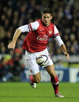 Olivier Giroud (Arsenal). Reading 5:7 Arsenal. Capital One Cup. Round 4