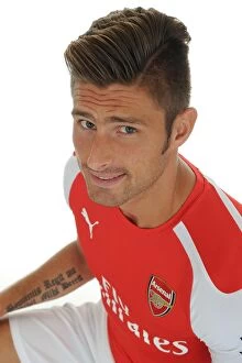 Images Dated 7th August 2014: Olivier Giroud: Arsenal's New Season Ready Striker