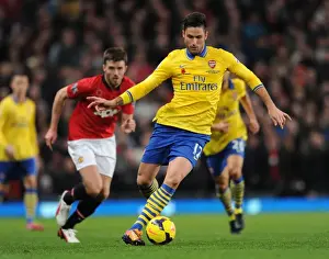 Olivier Giroud Faces Manchester United: Arsenal vs. Manchester United, Premier League 2013-14