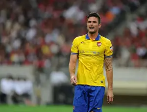 Olivier Giroud Faces Urawa Red Diamonds in Arsenal's 2013 Pre-Season Match