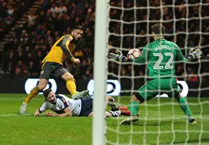 Olivier Giroud Scores Brace: Arsenal Triumphs over Preston North End in FA Cup Third Round