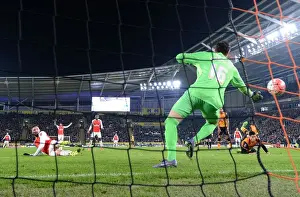 15/16 Hull City V Arsenal FA Cup Prints: Olivier Giroud Scores the Decisive Goal: Arsenal's FA Cup Victory over Hull City (March 2016)