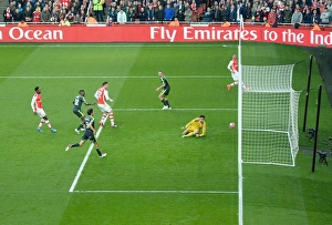 Olivier Giroud Scores First Goal: Arsenal vs. Middlesbrough, FA Cup 2014-15