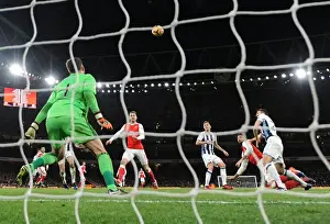 Arsenal V West Bromwich Albion 2016-17 Prints: Olivier Giroud Scores the Game-Winning Goal: Arsenal vs. West Bromwich Albion (2016-17)
