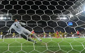 Fenerbahce V Arsenal 2013-14 Prints: Olivier Giroud Scores Penalty as Arsenal Take Command in Fenerbahce Showdown: UEFA Champions League Play-offs