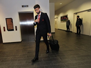 Arsenal V Bayern Munich 2015/16 Prints: Olivier Giroud's Dramatic Entrance: Arsenal FC vs