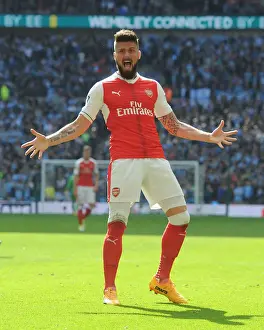 Olivier Giroud's Goal: Arsenal vs Manchester City - FA Cup Semi-Final Thriller