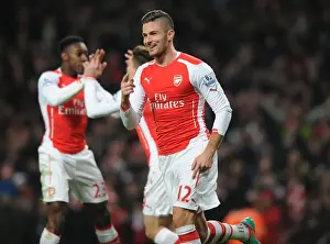 Olivier Giroud's Goal: Arsenal vs Newcastle United, Premier League 2014/15