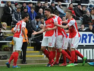 Newcastle United V Arseal 2014/15 Prints: Olivier Giroud's Goal: Arsenal's Victory at Newcastle United (2015)