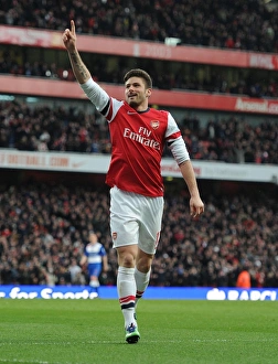 Olivier Giroud's Hat-Trick: Arsenal vs. Reading, Premier League 2012-13
