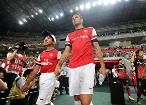 Olivier Giroud's Pre-Season Journey: Arsenal in Japan vs Nagoya Grampus (2013)