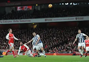 Arsenal V West Bromwich Albion 2016-17 Prints: Olivier Giroud's Pressure-Cooker Goal: Arsenal's Dramatic Victory Over West Bromwich Albion