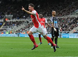 Olivier Giroud's Strike: Arsenal's Victory Over Newcastle United in the Premier League (2014/15)