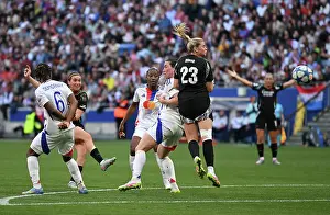 Olympic Lyonnais Women V Arsenal Women 2024-25 Prints: Olympique Lyonnais v Arsenal WFC - UEFA Women's Champions League Semi Final Second Leg Olympique Lyonnais v Arsenal
