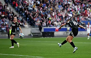 Olympic Lyonnais Women V Arsenal Women 2024-25 Prints: Olympique Lyonnais v Arsenal WFC - UEFA Women's Champions League Semi Final Second Leg Olympique Lyonnais v Arsenal