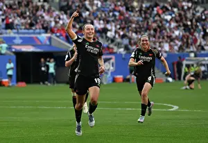 Olympic Lyonnais Women V Arsenal Women 2024-25 Prints: Olympique Lyonnais v Arsenal WFC - UEFA Women's Champions League Semi Final Second Leg Olympique Lyonnais v Arsenal