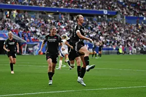 Olympic Lyonnais Women V Arsenal Women 2024-25 Prints: Olympique Lyonnais v Arsenal WFC - UEFA Women's Champions League Semi Final Second Leg Olympique Lyonnais v Arsenal