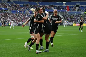 Olympic Lyonnais Women V Arsenal Women 2024-25 Prints: Olympique Lyonnais v Arsenal WFC - UEFA Women's Champions League Semi Final Second Leg Olympique Lyonnais v Arsenal