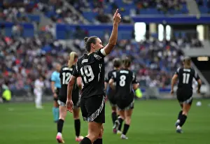 Olympic Lyonnais Women V Arsenal Women 2024-25 Prints: Olympique Lyonnais v Arsenal WFC - UEFA Women's Champions League Semi Final Second Leg Olympique Lyonnais v Arsenal
