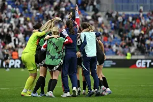 Olympic Lyonnais Women V Arsenal Women 2024-25 Prints: Olympique Lyonnais v Arsenal WFC - UEFA Women's Champions League Semi Final Second Leg Olympique Lyonnais v Arsenal