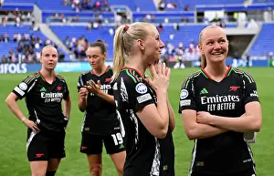 Olympic Lyonnais Women V Arsenal Women 2024-25 Prints: Olympique Lyonnais v Arsenal WFC - UEFA Women's Champions League Semi Final Second Leg Olympique Lyonnais v Arsenal