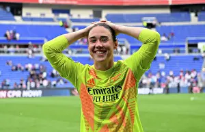 Olympic Lyonnais Women V Arsenal Women 2024-25 Prints: Olympique Lyonnais v Arsenal WFC - UEFA Women's Champions League Semi Final Second Leg Olympique Lyonnais v Arsenal