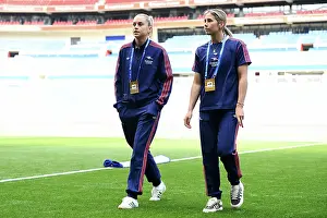 Olympic Lyonnais Women V Arsenal Women 2024-25 Prints: Olympique Lyonnais v Arsenal WFC - UEFA Women's Champions League Semi Final Second Leg Olympique Lyonnais v Arsenal