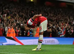 Arsenal V Coventry City - Capital One Cup 2012-13 Prints: Oxlade-Chamberlain Scores Second Goal: Arsenal's Victory over Coventry City in Capital One Cup