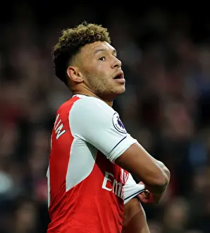 Arsenal V Swansea City 2016-17 Prints: Oxlade-Chamberlain Shines: Arsenal's Dominant Display vs Swansea City (2016-17)