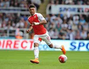 Newcastle United V Arsenal 2015-16 Prints: Oxlade-Chamberlain Shines: Arsenal's Victory over Newcastle United (2015-16 Premier League)