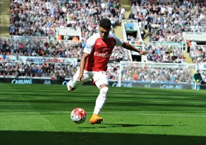 Newcastle United V Arsenal 2015-16 Prints: Oxlade-Chamberlain Strikes: Arsenal's Victory Against Newcastle United (2015-16)