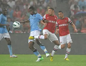 Oxlade-Chamberlain vs Razak: A Pre-Season Battle at the Bird's Nest - Arsenal FC vs Manchester City, Beijing 2012