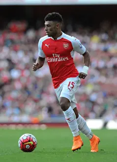 Arsenal V Stoke City 2015-16 Prints: Oxlade-Chamberlain's Brilliant Performance: Arsenal v Stoke City (2015-16)
