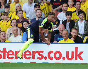 Watford V Arsenal 2016-17 Prints: Oxlade-Chamberlain's Brilliant Performance: Arsenal's Victory at Watford (2016-17)