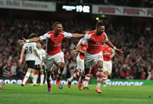 Oxlade-Chamberlain's Dramatic Winner: Arsenal 1-0 Tottenham (2014-15)