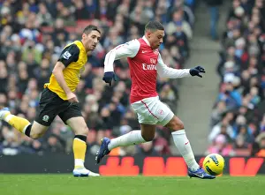 Oxlade-Chamberlain's Hat-Trick: Arsenal's Triumphant 3-0 Win Over Blackburn Rovers, 2012 Premier League